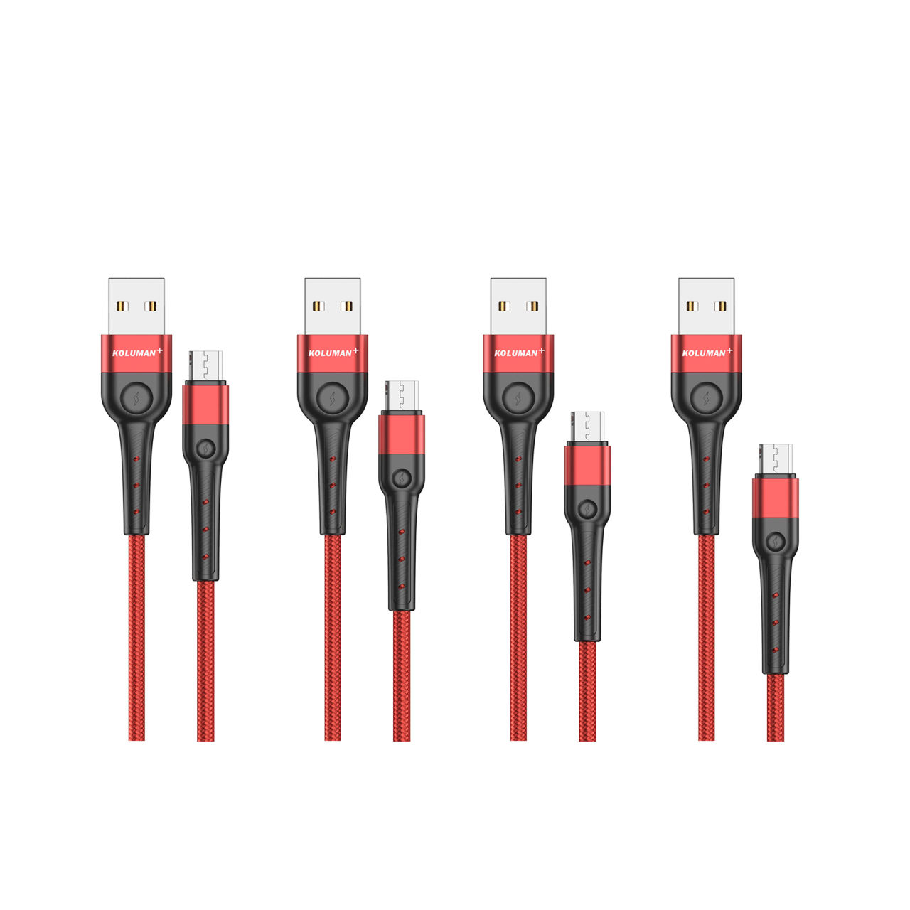 کابل تبدیل USB به MicroUSB کلومن پلاس مدل  +K6